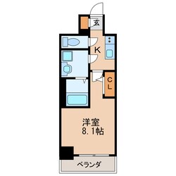 エスリード新栄マルスの物件間取画像